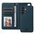 Samsung Galaxy A36 5G BETOPNICE BN-005 2 in 1 Detachable Imitate Genuine Leather Phone Case - Blue