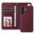 Samsung Galaxy A36 5G BETOPNICE BN-005 2 in 1 Detachable Imitate Genuine Leather Phone Case - Wine Red