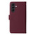 Samsung Galaxy A36 5G BETOPNICE BN-005 2 in 1 Detachable Imitate Genuine Leather Phone Case - Wine Red