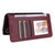 Samsung Galaxy A36 5G BETOPNICE BN-005 2 in 1 Detachable Imitate Genuine Leather Phone Case - Wine Red