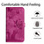 Samsung Galaxy A36 5G Butterfly Cat Embossing Flip Leather Phone Case - Pink