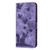 Samsung Galaxy A36 5G Butterfly Cat Embossing Flip Leather Phone Case - Purple
