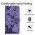 Samsung Galaxy A36 5G Butterfly Cat Embossing Flip Leather Phone Case - Purple