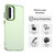 Samsung Galaxy A36 5G Candy PC Hybrid TPU Shockproof Phone Case - Green