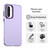 Samsung Galaxy A36 5G Candy PC Hybrid TPU Shockproof Phone Case - Purple