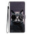 Samsung Galaxy A36 5G Colored Drawing Leather Phone Case - Sunglasses Cat