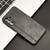 Samsung Galaxy A36 5G Cow Pattern Sewing Back Cover Phone Case - Black