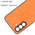Samsung Galaxy A36 5G Cow Pattern Sewing Back Cover Phone Case - Yellow