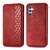 Samsung Galaxy A36 5G Cubic Grid Pressed Magnetic Leather Phone Case - Red Samsung Galaxy A36 5G Cubic Grid Pressed Magnetic Leather Phone Case - Red