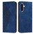 Samsung Galaxy A36 5G Diamond Splicing Skin Feel Magnetic Leather Phone Case - Blue