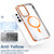 Samsung Galaxy A36 5G Dual-Color Clear Acrylic Hybrid TPU MagSafe Phone Case - Transparent