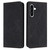 Samsung Galaxy A36 5G Ethnic Embossed Adsorption Leather Phone Case - Black