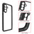 Samsung Galaxy A36 5G Frosted TPU + Transparent PC Phone Case - Black