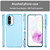 Samsung Galaxy A36 5G Frosted Translucent TPU Hybrid PC Full Coverage Phone Case - Blue