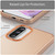 Samsung Galaxy A36 5G Frosted Translucent TPU Hybrid PC Full Coverage Phone Case - Orange