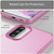 Samsung Galaxy A36 5G Frosted Translucent TPU Hybrid PC Full Coverage Phone Case - Pink Samsung Galaxy A36 5G Frosted Translucent TPU Hybrid PC Full Coverage Phone Case - Pink