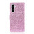 Samsung Galaxy A36 5G Glitter Powder Filp Leather Phone Case - Pink
