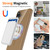 Samsung Galaxy A36 5G Glossy TPU Shockproof MagSafe Phone Case with Lanyard - Gold