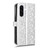 Samsung Galaxy A36 5G Honeycomb Dot Texture Leather Phone Case - Silver