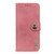 Samsung Galaxy A36 5G KHAZNEH Cowhide Texture Horizontal Flip Leather Phone Case - Pink