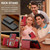 Samsung Galaxy A36 5G LC.IMEEKE L5 Series Detachable RFID Card Bag Magsafe Phone Case - Red