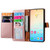 Samsung Galaxy A36 5G Love Zipper Lanyard Leather Phone Case - Pink
