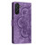 Samsung Galaxy A36 5G Mandala Embossed Retro Frosted Leather Phone Case - Purple Samsung Galaxy A36 5G Mandala Embossed Retro Frosted Leather Phone Case - Purple