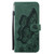 Samsung Galaxy A36 5G Retro Skin Feel Butterflies Embossing Horizontal Flip Leather Phone Case - Green