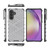 Samsung Galaxy A36 5G Shockproof Honeycomb PC + TPU Protective Phone Case - White