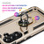 Samsung Galaxy A36 5G Shockproof TPU + PC Phone Case with Holder - Gold