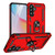 Samsung Galaxy A36 5G Shockproof TPU + PC Phone Case with Holder - Red