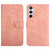 Samsung Galaxy A36 5G Skin Feel Butterfly Embossed Flip Leather Phone Case - Pink