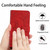 Samsung Galaxy A36 5G Skin Feel Butterfly Embossed Flip Leather Phone Case - Red