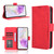 Samsung Galaxy A36 5G Skin Feel Calf Texture Card Slots Leather Phone Case - Red