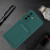 Samsung Galaxy A36 5G Skin Feel Card Contrast Color Button TPU Phone Case - Dark Green