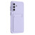 Samsung Galaxy A36 5G Skin Feel Card Contrast Color Button TPU Phone Case - Purple