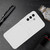 Samsung Galaxy A36 5G Skin Feel Card Contrast Color Button TPU Phone Case - White