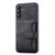 Samsung Galaxy A36 5G Skin Feel Dream RFID Anti-theft PU Card Bag Phone Case - Black