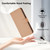 Samsung Galaxy A36 5G Skin Feel Solid Color Leather Phone Case with Lanyard - Nude