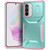 Samsung Galaxy A36 5G Sliding Camshield Phone Case - Grey Green + Pink