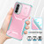 Samsung Galaxy A36 5G Sliding Camshield Phone Case - Pink + Grey Green Samsung Galaxy A36 5G Sliding Camshield Phone Case - Pink + Grey Green
