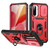 Samsung Galaxy A36 5G Sliding Camshield TPU + PC Phone Case with Holder - Red+Black