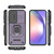 Samsung Galaxy A36 5G Sliding Camshield TPU + PC Shockproof Phone Case with Holder - Purple