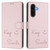 Samsung Galaxy A36 5G Smile Embossing RFID Leather Phone Case - Pink Samsung Galaxy A36 5G Smile Embossing RFID Leather Phone Case - Pink