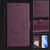 Samsung Galaxy A36 5G Smile Embossing RFID Leather Phone Case - Violet Samsung Galaxy A36 5G Smile Embossing RFID Leather Phone Case - Violet