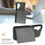 Samsung Galaxy A36 5G Solid Color Metal Buckle Card Slots Bag Phone Case - Grey