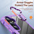 Samsung Galaxy A36 5G TPU + PC Lens Protection Phone Case - Purple