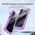 Samsung Galaxy A36 5G TPU + PC Lens Protection Phone Case - Purple