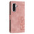 Samsung Galaxy A36 5G Tulips Embossed Leather Phone Case with Lanyard - Pink