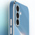 Samsung Galaxy A36 5G XINLI Straight Edge 6D Electroplate TPU Phone Case with Ring Holder - White Samsung Galaxy A36 5G XINLI Straight Edge 6D Electroplate TPU Phone Case with Ring Holder - White